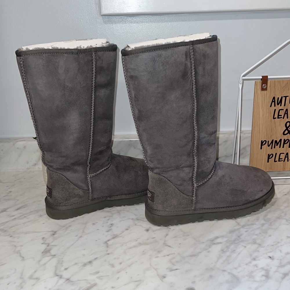 Tall Gray Uggs - image 4